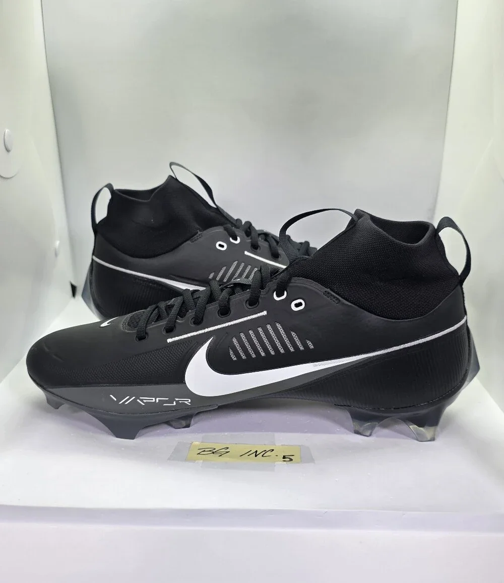 NEW Nike Vapor Edge Pro 360 2 Football Cleats Men's Size 14 Blk / Wht DA5456-010